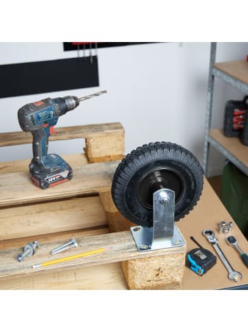 relaxdays Bockrolle in Schwarz - 2.50-4