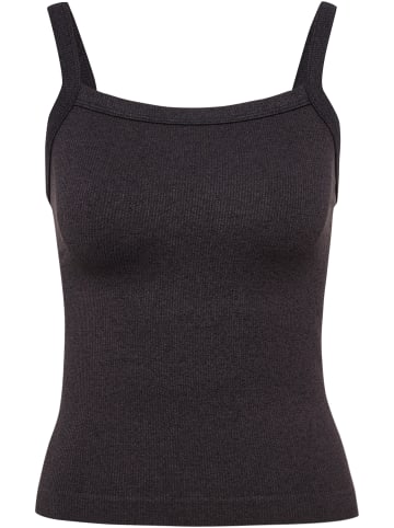 Hummel T-Shirt Hmlyoga Multisport Damen in BLACK MELANGE