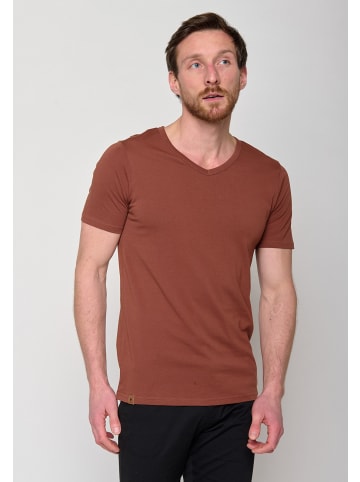 GreenBomb T-Shirt Basic in Muskatnuss