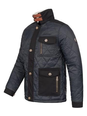 Geo Norway Steppjacke in Schwarz