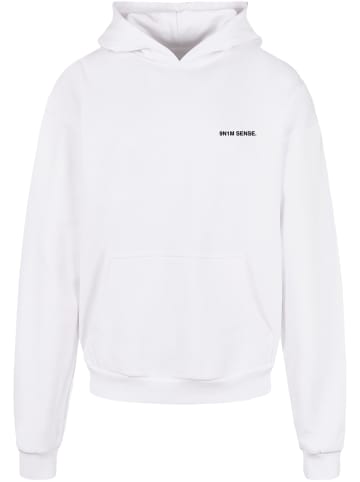 9N1M SENSE Kapuzenpullover in white