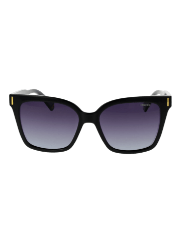 Polaroid Frauen Sonnenbrille Quadratisch Schwarz