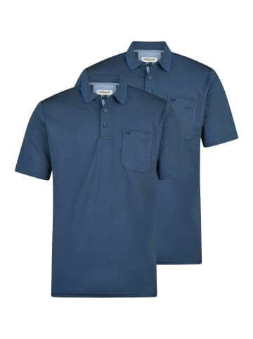 Redmond Poloshirt Basic in Dunkelblau