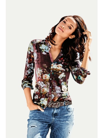 Heine Blusenshirt in bordeaux