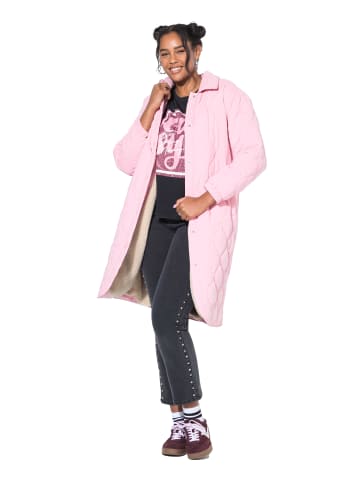 Studio Untold Steppmantel in rosa
