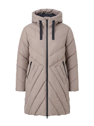 Ulla Popken Steppjacke in dunkles taupe
