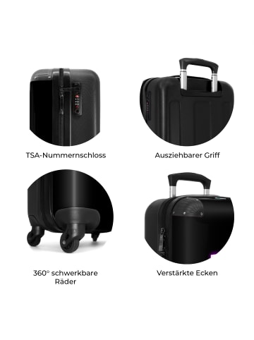 NoBoringSuitCases Suitcase, Handgepäck, Koffer, Trolley, Reisekoffer Gaming-Symbole-Design