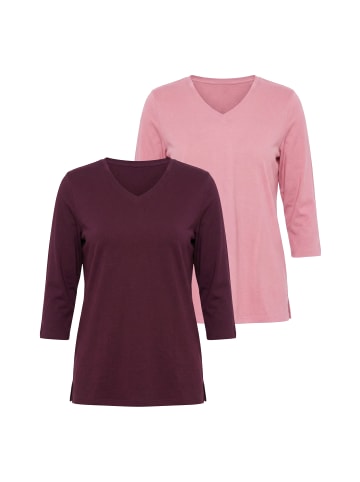 Ulla Popken Shirt in burgunder