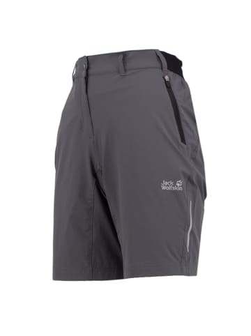 Jack Wolfskin Hose Delta Shorts Hiking in Grau