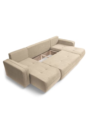 home24 Wohnlandschaft MYCOL in Creme