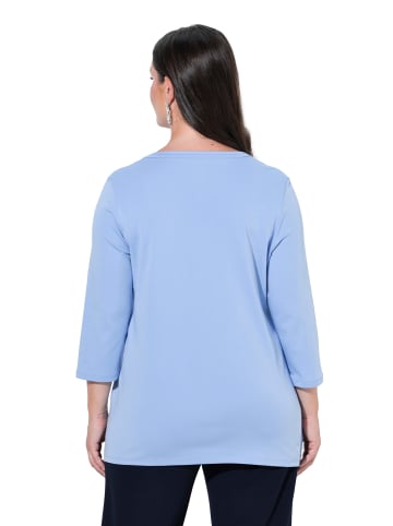 Ulla Popken Shirt in hellblau