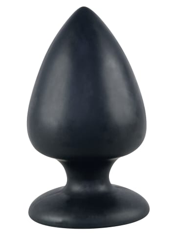 Black Velvets Analplug Butt Plug Large in schwarz