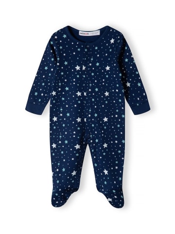 Minoti 2tlg. Set: Schlafoverall 15mbaby 6 in blau