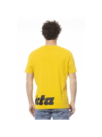 Invicta Gelb Baumwolle Herren T-Shirt