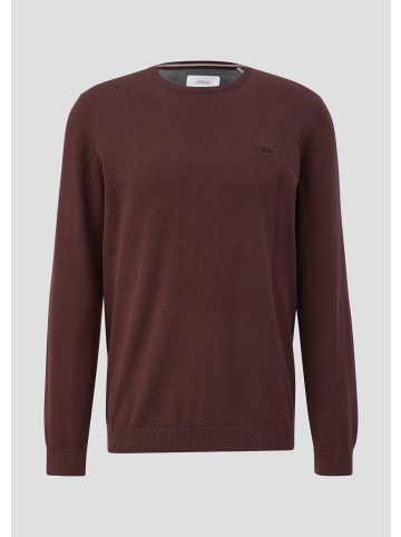 s.Oliver Strickpullover in 4960_bordeaux