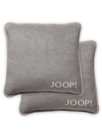 JOOP! Kissenhülle 2er Pack in Hellgrau