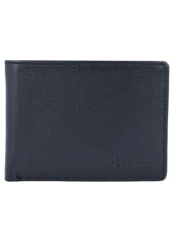 Esquire New Line Geldbörse RFID Leder 10 cm in schwarz