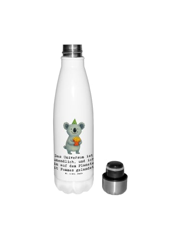 Mr. & Mrs. Panda Thermos Koala Pommes mit Spruch in Weiß