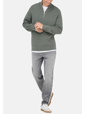 ONLY & SONS Sweattroyer Phil in Grün / hellbraun