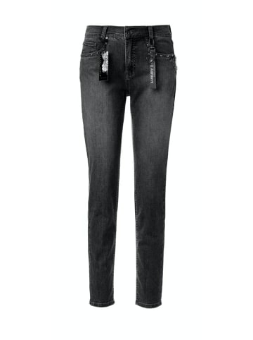 Anna Montana Skinny Fit Jeans für Damen in schwarz