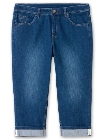 sheego Stretch-Jeans in blue denim
