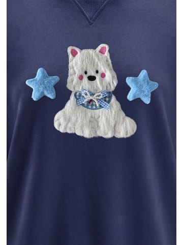 myMo Women Sweatshirt in Navy