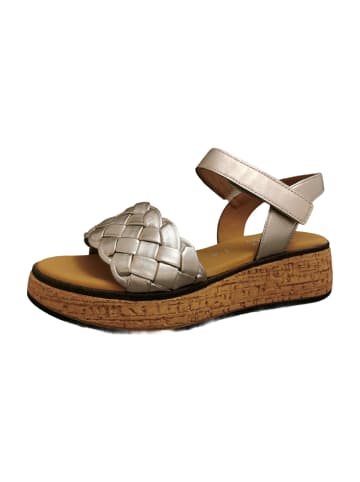 Gabor Comfort Keilsandaletten in Gold