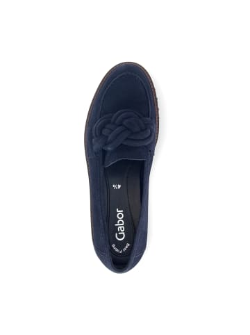 Gabor Hochfront Slipper in Blau