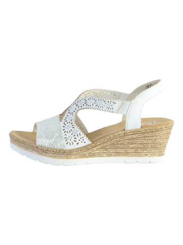 rieker Pavone Sandalen Weiß