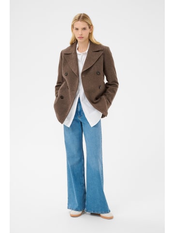 PART TWO Jacke LekiasPW Classic fit in Dark Walnut Melange