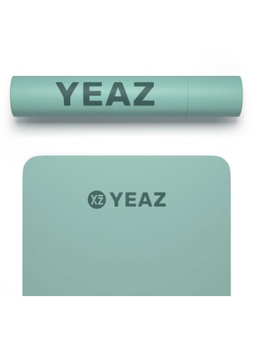 YEAZ AURA Yoga- & Fitness-Matte in grün