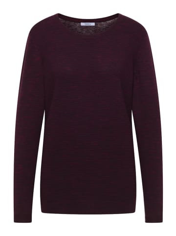 Cecil Strukturpullover in Rot