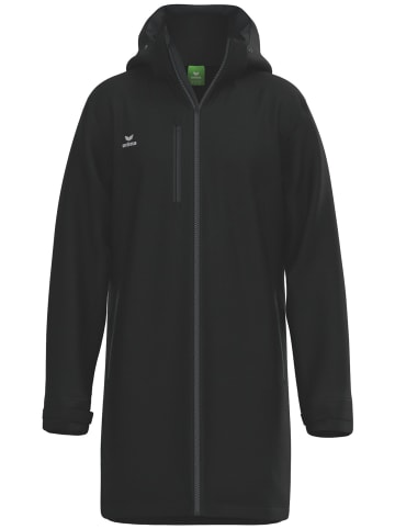 erima Unisex Erwachsene Stadionjacke in schwarz