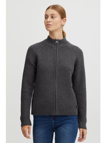 Oxmo Strickjacke OXSal in Grau