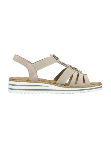 rieker Komfort Sandalen in Beige