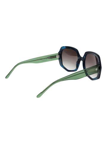 comma Frauen Sonnenbrille Quadratisch Blau