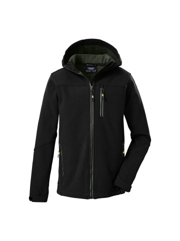 Killtec Softshelljacke Funktionsjacke in Schwarz0110