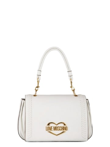 Love Moschino Handtasche Borsa in Bianco