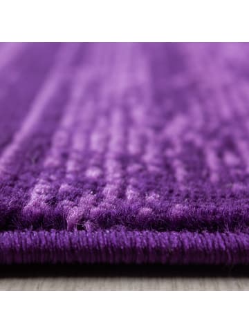 KADIMA DESIGN Teppich Kurzflor Waschbar Einfarbig INN Strapazierfähig OEKO-TEX in Violett