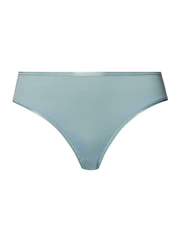 Hanro Midislip Cotton Seamless in tourmaline blue