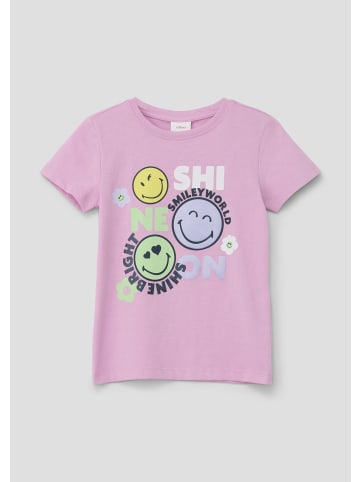 s.Oliver T-Shirt kurzarm in Pink