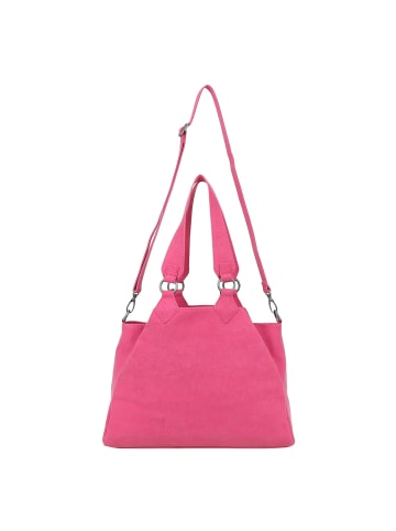 Fritzi aus Preußen Maia Suede Jacky Shopper Tasche 40 cm soft pink