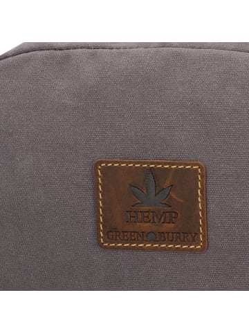 Greenburry Vintage Hemp Rucksack 35 cm in light grey