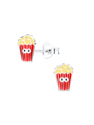 Alexander York Kinderohrstecker POPCORN in 925 Sterling Silber, 2-tlg.