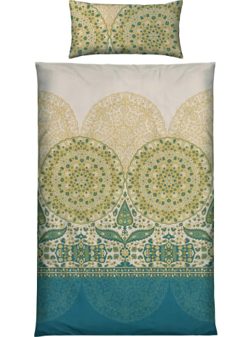 REDBEST Satin Bettwäsche in grün