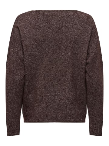ONLY Strickpullover in Deep Mahogany