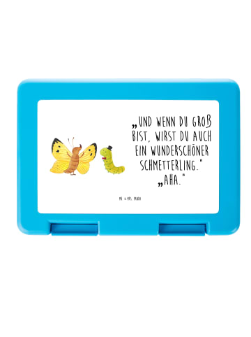 Mr. & Mrs. Panda Bento Box Raupe Schmetterling mit Spruch in Weiß