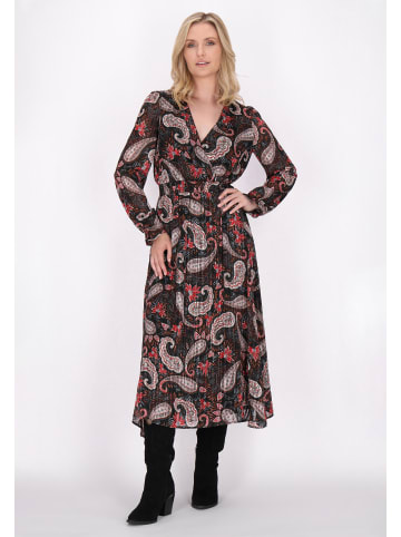 usha FESTIVAL Damen Kleid in Schwarz Mehrfarbig