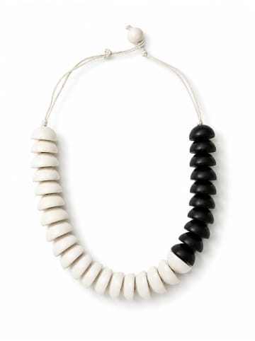 collezione alessandro Kurze Kette " Duo " in schwarz