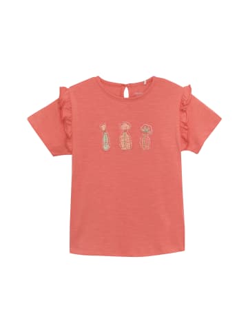 Minymo T-Shirt MIT-shirt SS in Rot